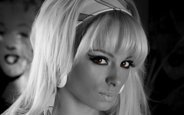 Картинка Rhian+Sugden девушки глаза блондинка