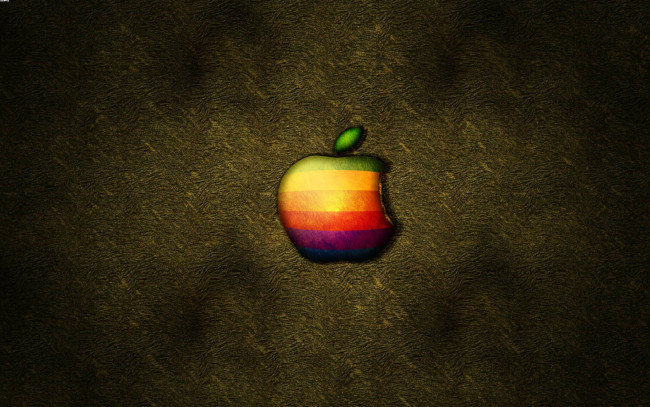 Обои картинки фото компьютеры, apple, фон, яблоко, аpple, логотип
