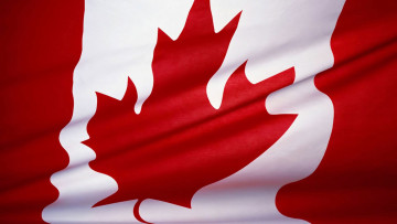 Картинка канадский флаг разное флаги гербы канада лист кленовый красный