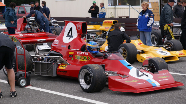 Обои картинки фото ken smith`s lola t430 f5000 race car, спорт, формула 1, болид, гонщик, команда, промежуточный, этап
