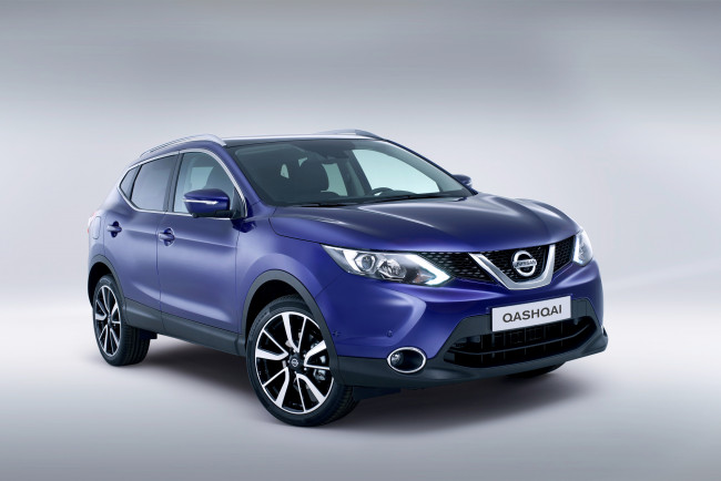 Обои картинки фото 2014 nissan qashqai, автомобили, nissan, datsun, синий, qashqai