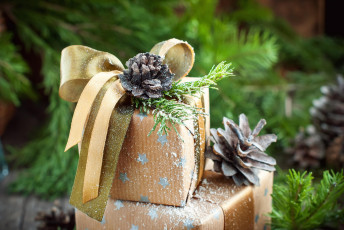 обоя праздничные, подарки и коробочки, новый, год, рождество, christmasкоробка, бант, подарок