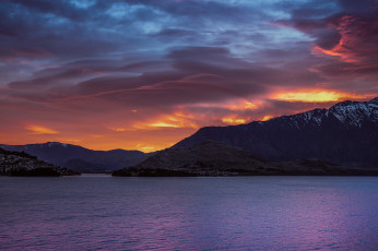 Картинка природа реки озера утро озеро текапо южный остров новая зеландия