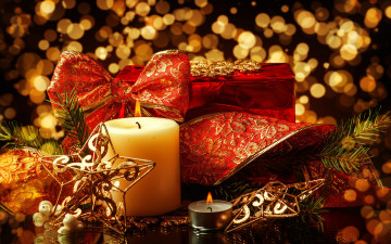 Картинка праздничные новогодние+свечи новый год рождество christmas