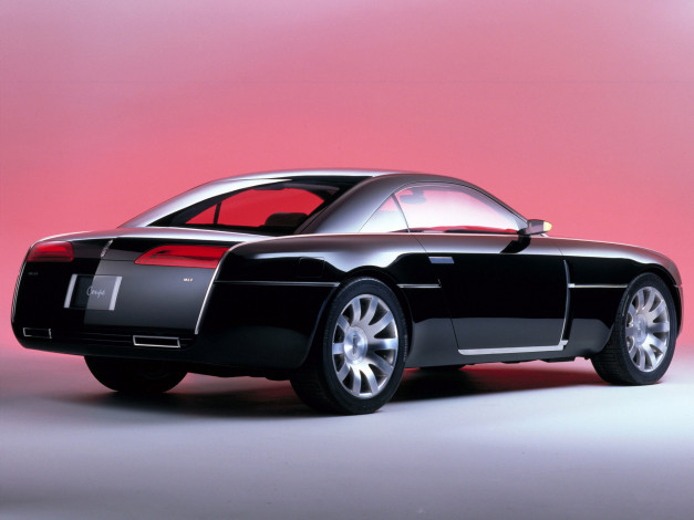 Обои картинки фото lincoln mk9 concept 2001, автомобили, lincoln, mk9, concept, чёрный, 2001