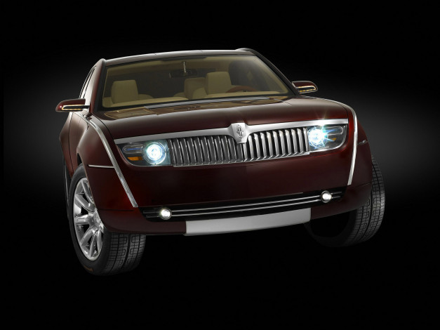 Обои картинки фото lincoln mkr concept 2007, автомобили, lincoln, 2007, concept, mkr