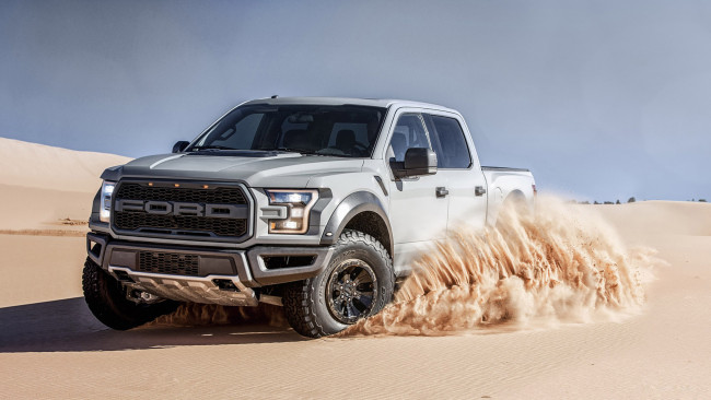 Обои картинки фото ford f-150 raptor 2017, автомобили, ford, внедорожник, 2017, raptor, f-150