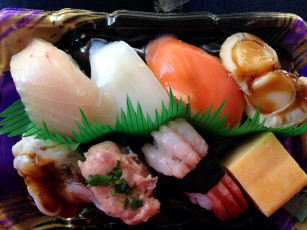 Картинка еда рыба +морепродукты +суши +роллы кухня японская ассорти суши
