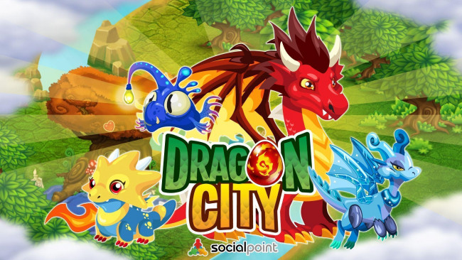 Обои картинки фото dragon city, видео игры, dragon, city