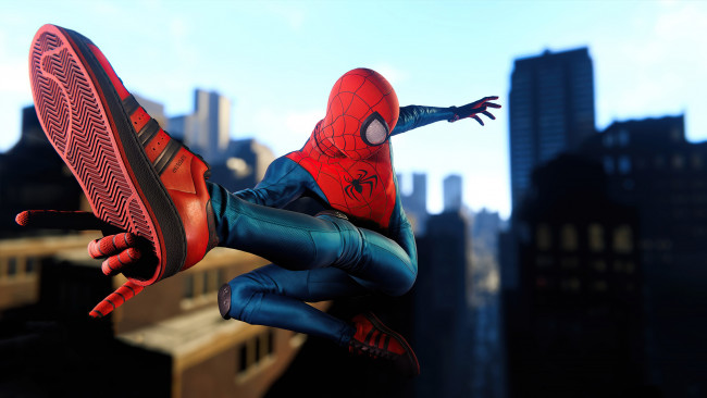 Обои картинки фото видео игры, marvel`s spider-man, marvel's, spider-man, miles, morales