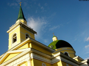 Картинка омск никольский казачий собор города православные церкви монастыри