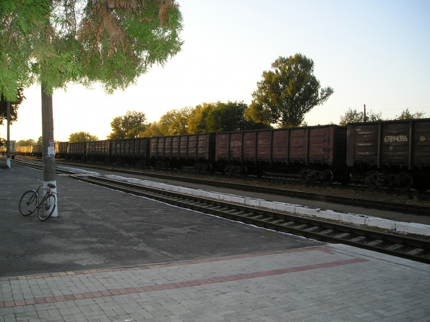 Обои картинки фото from, ukraine, in, moscau, техника, локомотивы