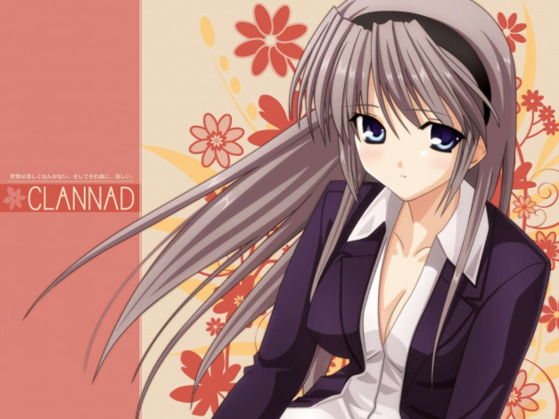 Обои картинки фото аниме, clannad