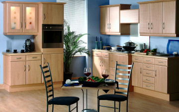 Картинка интерьер кухня дизайн стиль комната стулья стол