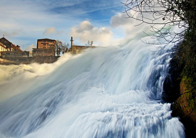 Обои картинки фото switzerland, природа, водопады, швейцария, поток