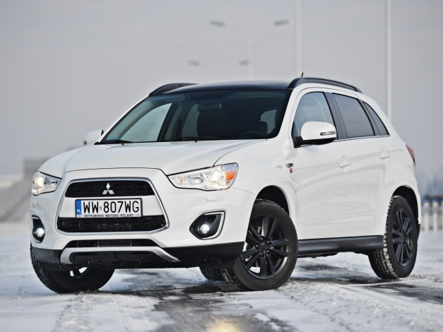 Обои картинки фото автомобили, mitsubishi, 2014г, ralliart, asx