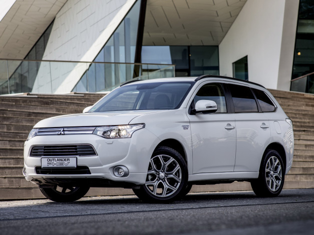 Обои картинки фото автомобили, mitsubishi, outlander, phev, 2012г