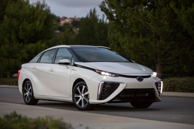 Обои картинки фото автомобили, toyota, us-spec, mirai, 2016, г