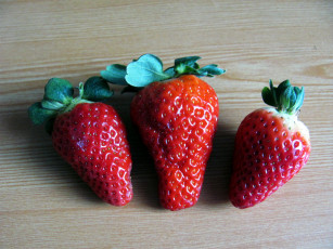 Картинка еда клубника +земляника макро ягоды