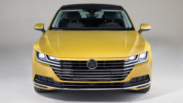 Картинка volkswagen+arteon+2019 автомобили volkswagen arteon жёлтый 2019