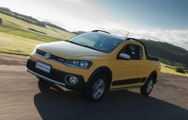 Обои картинки фото volkswagen saveiro cross 2013, автомобили, volkswagen, saveiro, cross, 2013