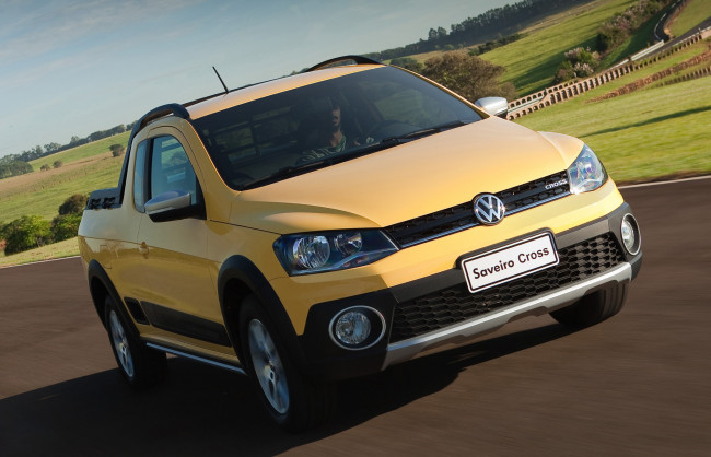 Обои картинки фото volkswagen saveiro cross 2013, автомобили, volkswagen, saveiro, cross, 2013