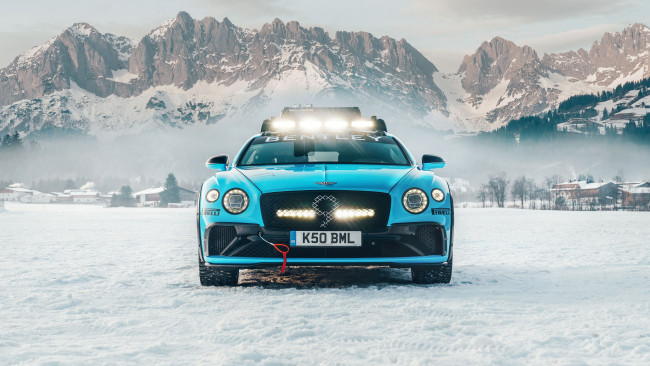 Обои картинки фото bentley continental gt,  ice race 2020, автомобили, bentley, continental, ice, race, 2020, гоночный, купе, gt