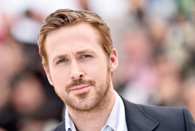 Обои картинки фото мужчины, ryan gosling, актер, лицо, борода