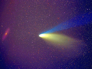 Картинка комета галактика космос кометы метеориты
