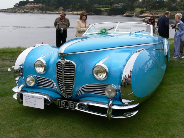 Обои картинки фото 1949, delahaye, 175, saoutchik, coupe, автомобили, классика