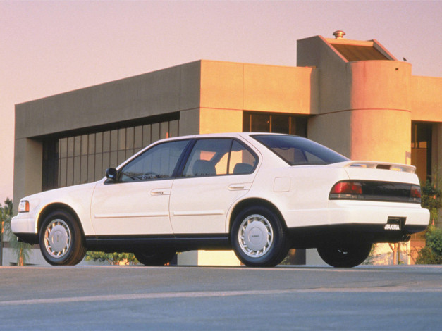 Обои картинки фото 1990, nissan, maxima, автомобили, datsun