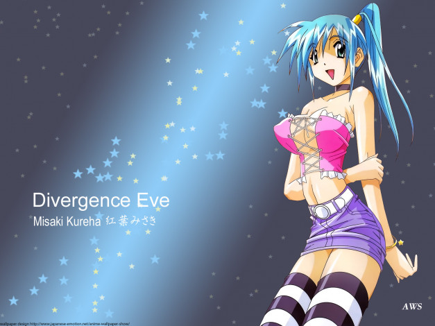 Обои картинки фото аниме, divergence, eve