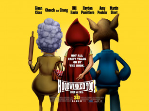 обоя красная, шапка, против, зла, мультфильмы, hoodwinked, too, hood, vs, evil