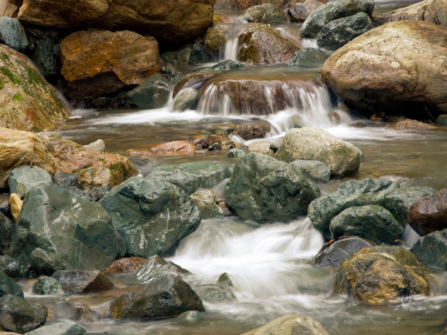 Обои картинки фото природа, реки, озера, камни, вода