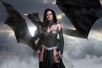 Картинка 3д графика fantasy фантазия дракон