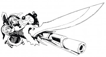 Картинка аниме dogs +bullets+&+carnage оружие