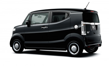 обоя honda n-box slash black concept 2012, автомобили, honda, 2012, concept, black, n-box, slash