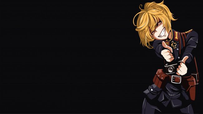 Обои картинки фото аниме, youjo senki, tanya, degurechaff