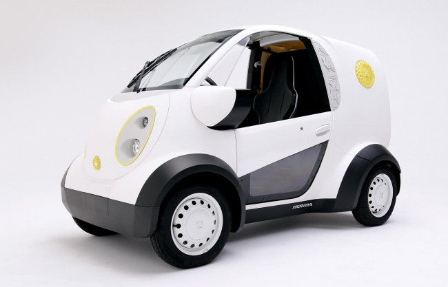 Обои картинки фото honda micro commuter concept 2016, автомобили, honda, micro, 2016, concept, commuter
