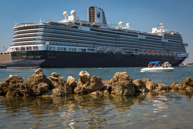 Обои картинки фото koningsdam cruise ship, корабли, лайнеры, круиз, лайнер