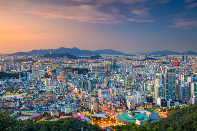Обои картинки фото seoul, города, сеул , южная корея, простор