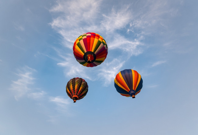 Обои картинки фото авиация, воздушные шары, шары, небо, спорт