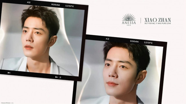 Обои картинки фото мужчины, xiao zhan, актер, лицо