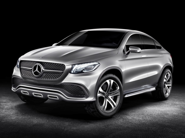 Обои картинки фото автомобили, 3д, mercedes-benz, 2014г, suv, coupе, concept