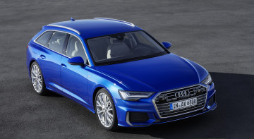 Картинка audi+a6+avant+2019 автомобили audi blue 2019 a6 avant