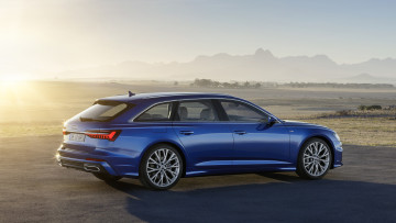 Картинка audi+a6+avant+2019 автомобили audi 2019 blue avant a6