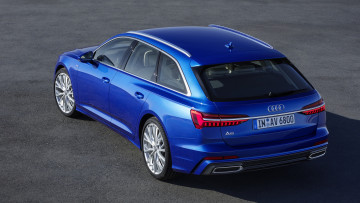 Картинка audi+a6+avant+2019 автомобили audi avant 2019 blue a6