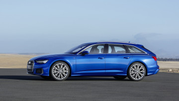 Картинка audi+a6+avant+2019 автомобили audi blue 2019 avant a6