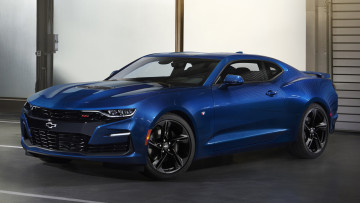 Картинка chevrolet+camaro+ss+coupe+2019 автомобили camaro 2019 coupe ss chevrolet blue