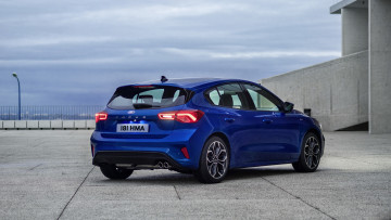 Картинка ford+focus+hatchback+st-line+2019 автомобили ford 2019 blue st-line focus hatchback
